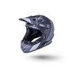 Kali Zoka Youth Full Face Helmet Stripe Matte Black/Grey YL