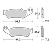 Brake Pads Moto Master PRO