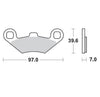 Brake Pads Moto Master