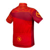 Endura Kids Hummvee Ray S/S Jersey - Tangerine - 7-8 yrs