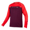 Endura MT500 Burner L/S Jersey - Aubergine - XL