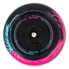 Slamm 110mm Swirl Hollow Core Wheels Black/Blue/Pink - Pair