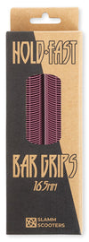 Slamm Hold-Fast Bar Grips 165mm - Raspberry