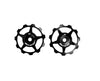 Aluminium pulley set Reverse Black