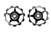 Aluminium pulley set Reverse Black