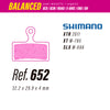 Less Brakes Shimano Balanced 652