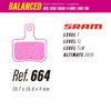 Less Brakes SRAM Level Balanced 664