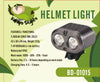 Kakapo Lights 2000 Lumen MTB Helmet & Handlebar Light