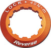 8-11 speed Cassette Lock Ring Reverse Orange