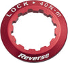 8-11 speed Cassette Lock Ring Reverse Red