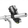 Bone Bike Tie 2 Smartphone Stem Holder 4" to 6.7" Black