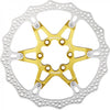 Brake Disc Rotor Reverse Components 160mm Gold