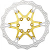Brake Disc Rotor Reverse Components 160mm Gold