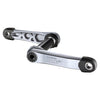 Helix Race Alloy GR Cranks 160x73mm Silver