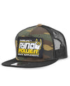 Ryno Power Mesh Snapback Cap - Camo