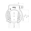 AXA Solid Frame Lock - Black