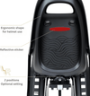 Polisport Groovy MIK‑HD Rear Bicycle Seat – Black/Dark Grey (Up to 22 kg)