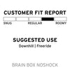 Helmet SHRED MTB Full Face Brain Box L/XL