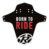 Mud guard MTB Bike Reverse Born to Ride Black Red