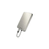 Nitecore 5,000MAH Magnetic Ultra Thin Power Bank Built-in USB Titanium Gray