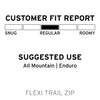 Knee Pads SHRED Flexi Trail Zip Medium