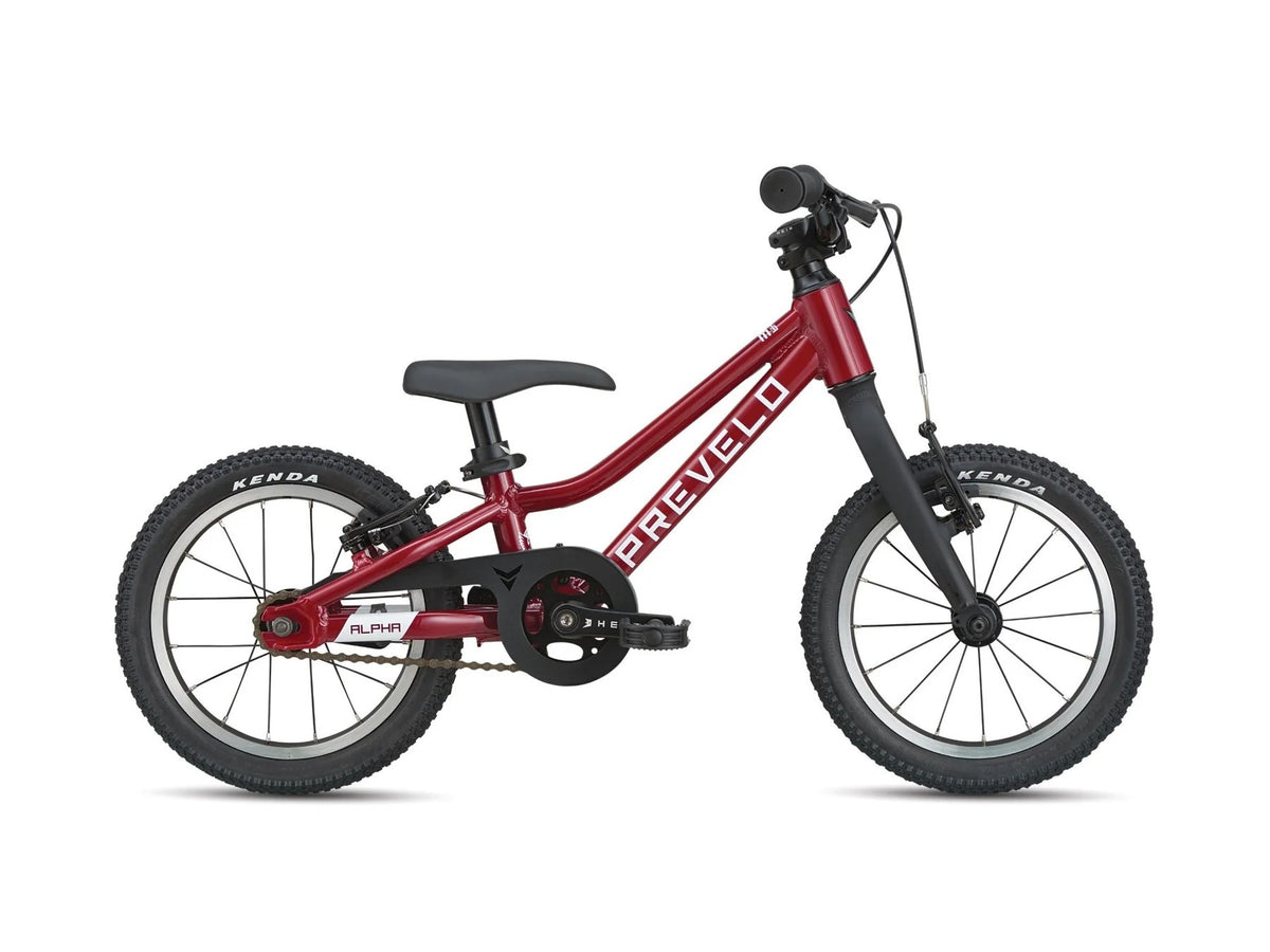 Prevelo Alpha One Kids Bike 14 inch Red includes Freewheel– Rider 18