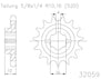 Sprocket Front Husqvarna CR125