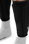 REKD Energy Covert Shin Impact Guards Black Long Small/Medium
