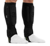 REKD Energy Covert Shin+Ankle Guards Black Short Large/X Large