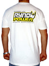 Ryno Power The Jurassic Tee White Xtra Large