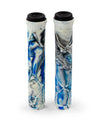 Slamm Swirl BMX Scooter Handlebar Grips Arctic