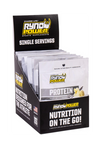 Ryno Power Premium Whey Protein Powder - Vanilla (12-Pack Single Servings)
