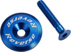 Stem Cap with Screw - Blue - Reverse Components
