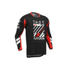 Thor MX Jersey Youth Launchmode Futura Black / Red