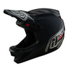 Troy Lee Designs D4 AS Polyacrylite Helmet Shadow Black