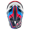 Troy Lee Designs D4 AS Polyacrylite Helmet Block Blue / White