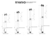 e*thirteen Dropper Post Vario 120-150mm 30.9