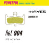 LESS 904 Powerful Metal Brake Pads – Hayes Dominion