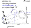 Steering Stem - XC 6° 60mm 31.8mm