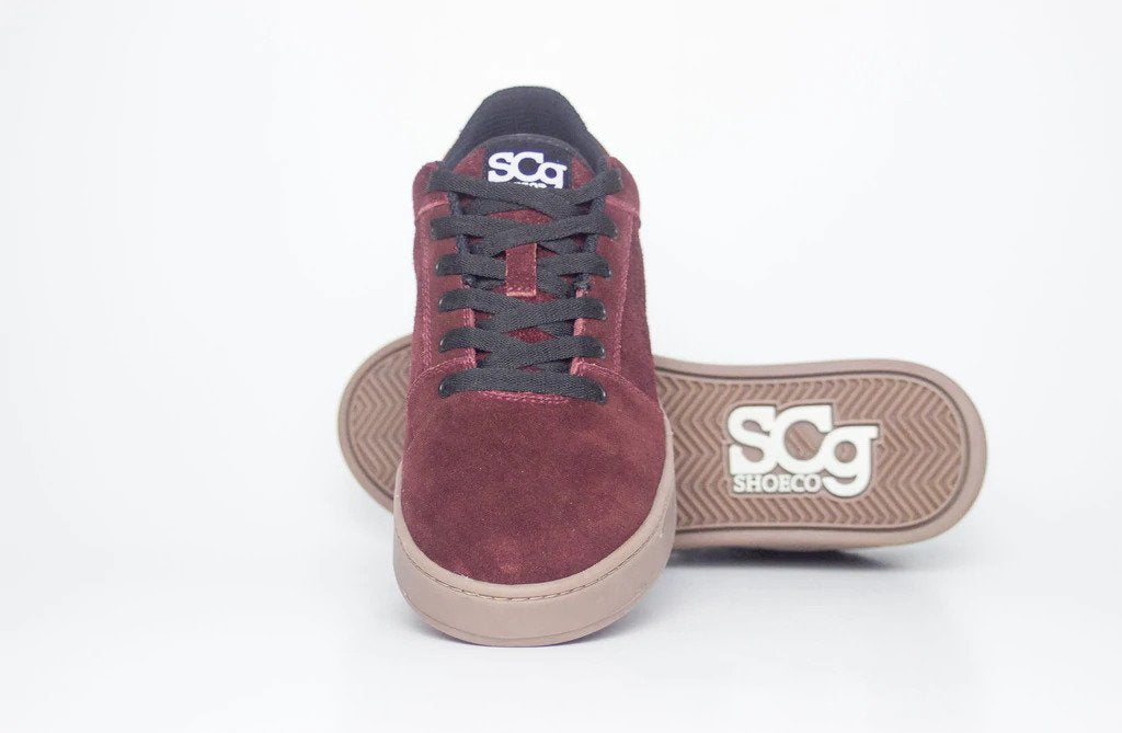 SCg MTB Shoes Sound Burgundy Suede size 7