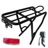 NCM Rear Carrier Rack + Front Light + Rear Light for Moscow, Venice, Milano Kit.