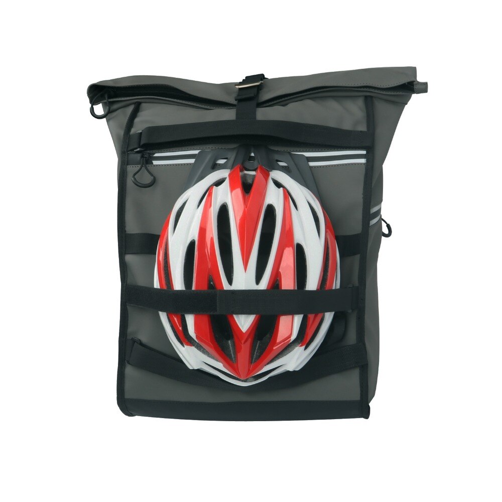 Waterproof nylon bike Backpack Tourbon Grey