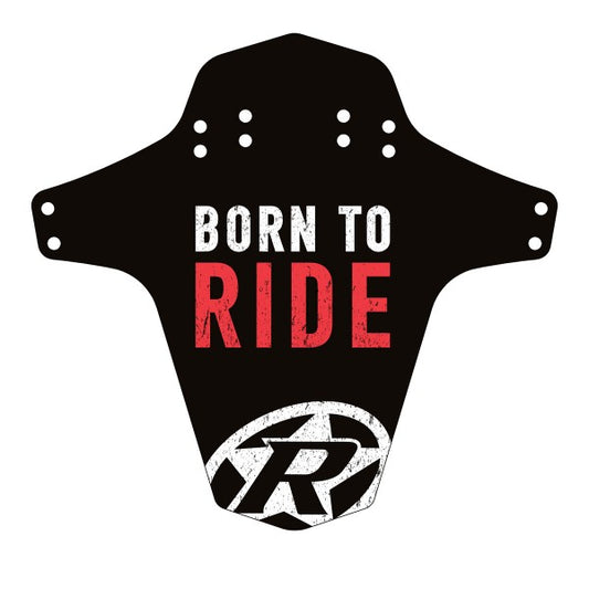 Mud guard MTB Bike Reverse Born to Ride Black Red