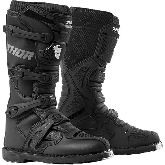 Thor Blitz XP MX Boots Black sizes 8-13