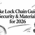 Bike Lock Chain Guide: Security & Materials for 2026