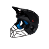 Kali Kru Titanium Chin Bar Full Face Helmet Solid Black L-XXL