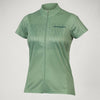 Endura Womens Hummvee Ray S/S Jersey Green Small