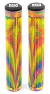 Slamm Hold-Fast Swirl Bar Grips 165mm - Tropical