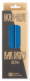 Slamm Hold-Fast Bar Grips 165mm - Blue