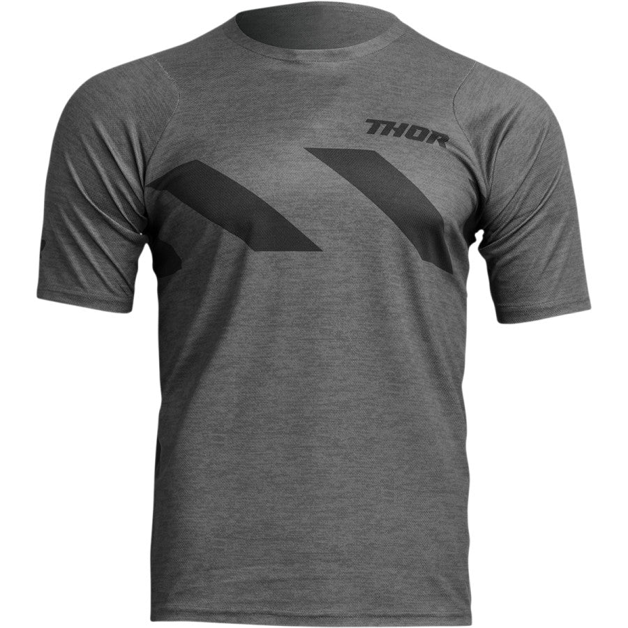 Jersey Thor MTB MX Assist Hazard Charcoal/Black M – Rider 18